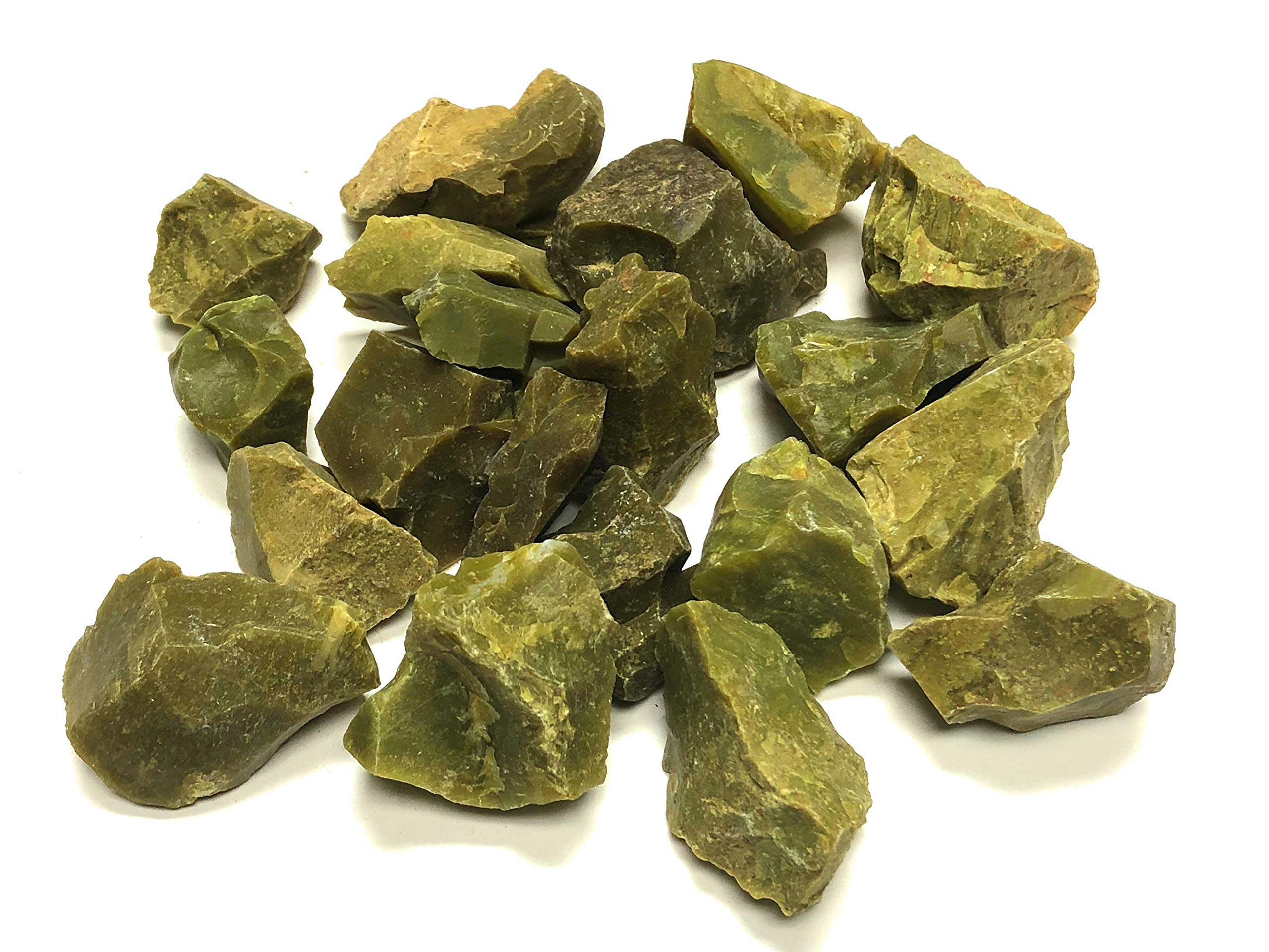 Zentron Crystal Collection green opal stones for cabbing and jewelry making