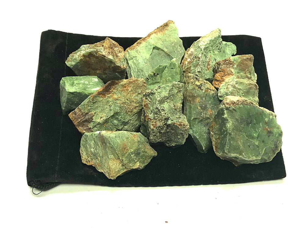 Zentron velvet bag included for protecting stones during storage