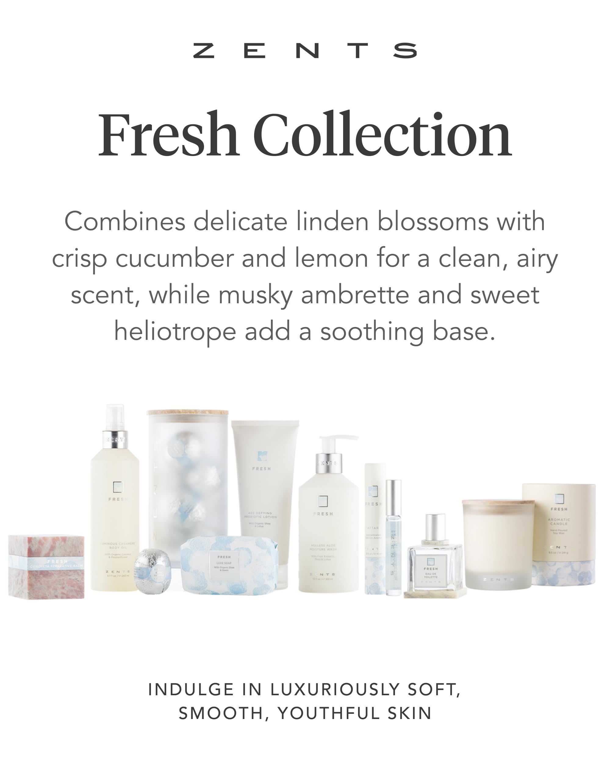 Zents label and packaging suggest bespoke fragrance pairing options