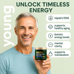 ZenUP NAD+ capsules close-up emphasizing easy daily intake