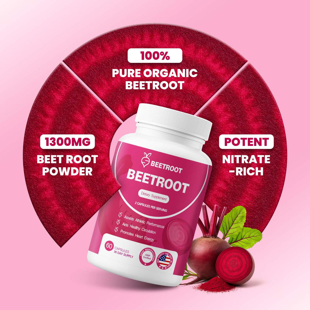 ZENVIVIAN Beetroot Capsules bottle back shows allergen-friendly, clean-label details.