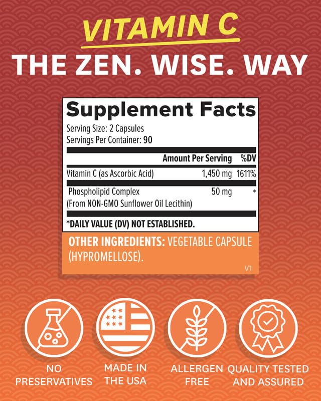 Badge indicating Zenwise Health is manufactured in the United States with quality standards.
