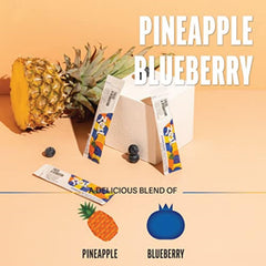 Zest Focus pineapple blueberry flavor provides refreshing hydration
