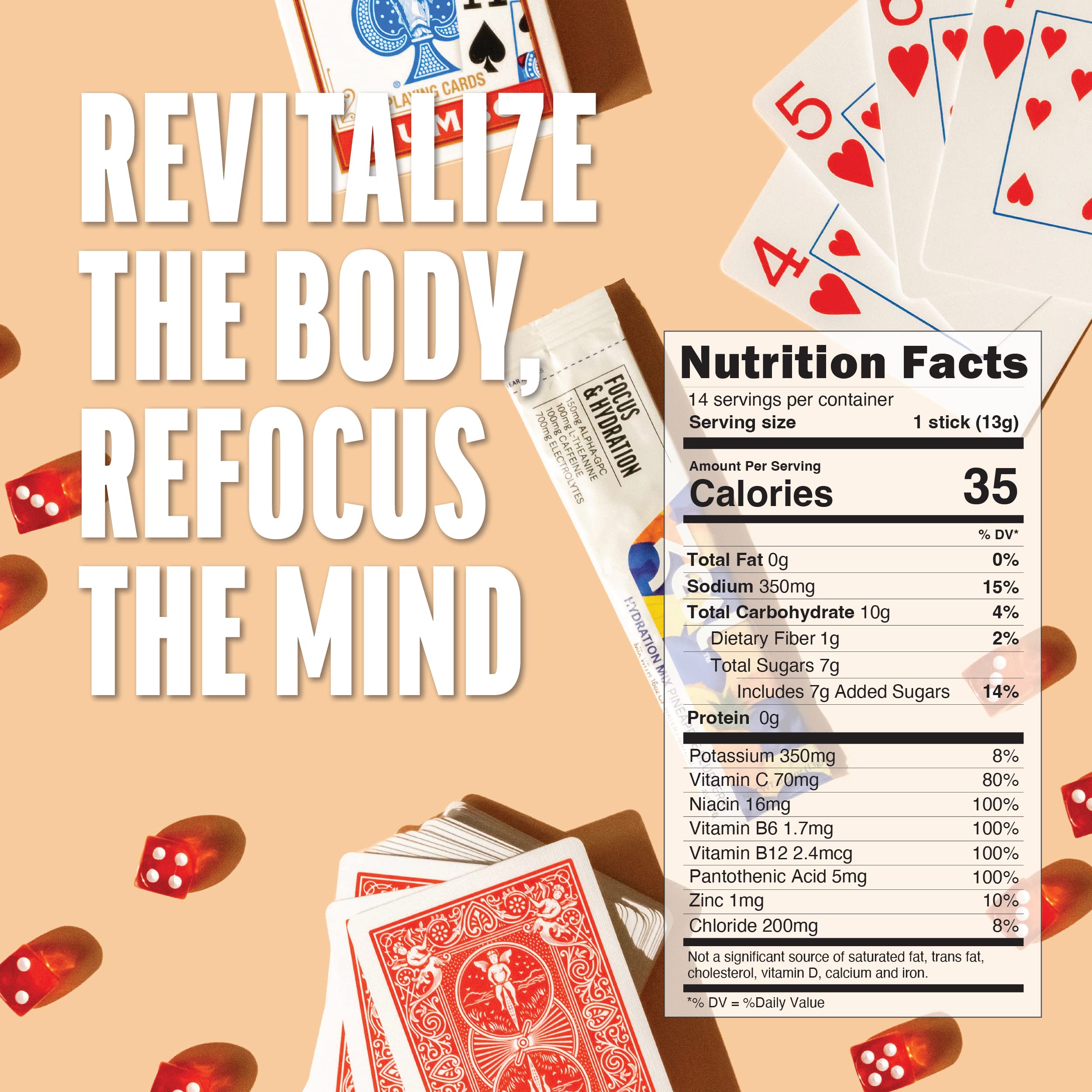 Zest Focus travel-friendly sticks deliver electrolytes for workouts or work