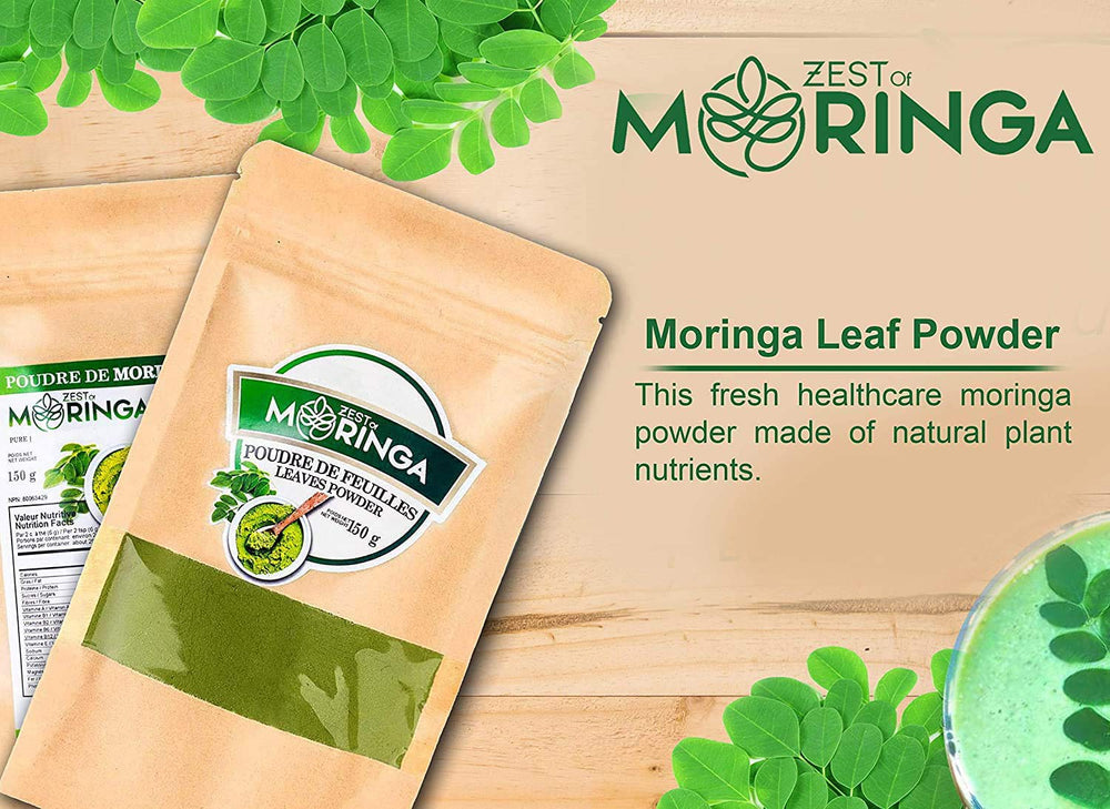 Zest Of Moringa cooking use — blend into recipes for added protein and minerals.