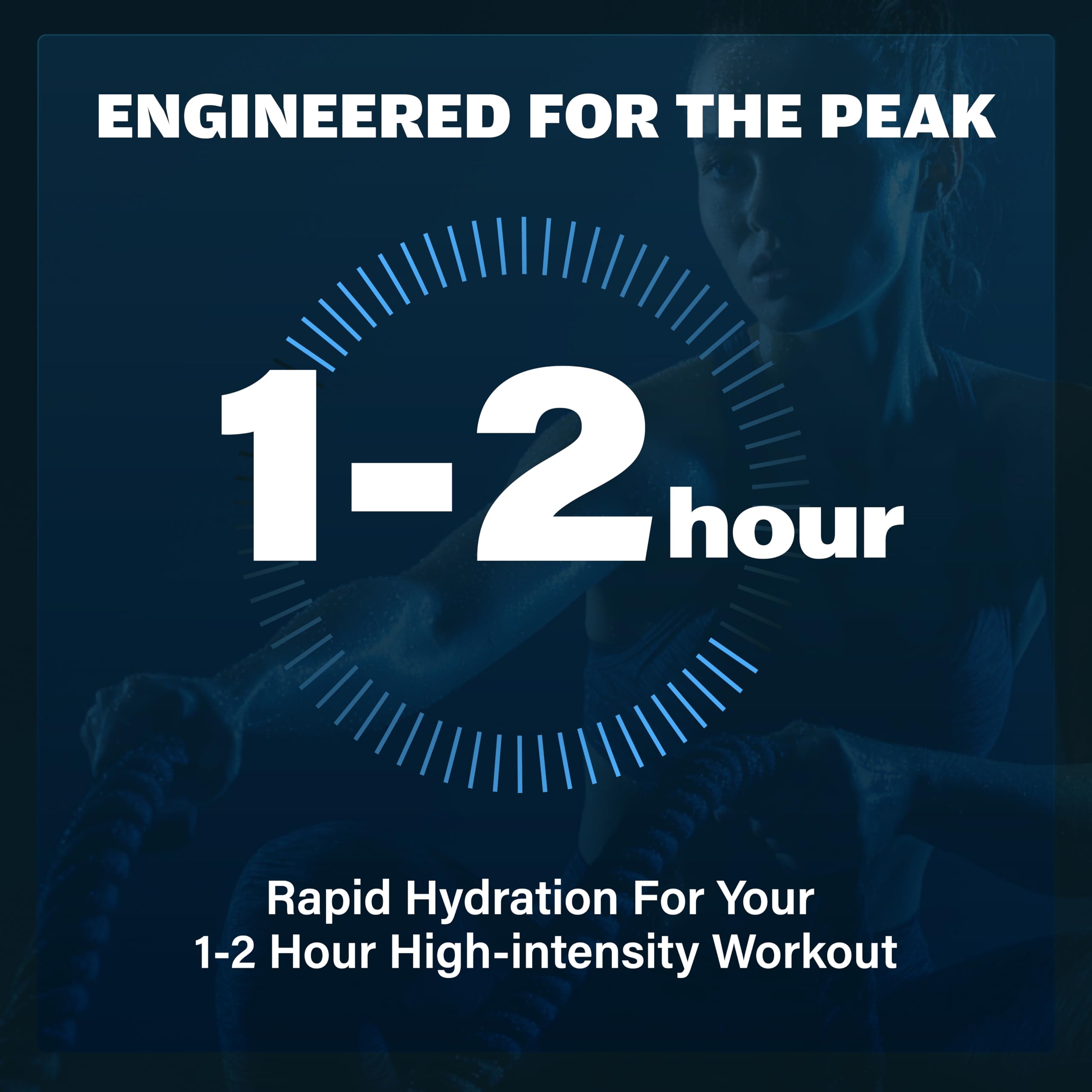 ZestLytes athlete uses pack during outdoor training.