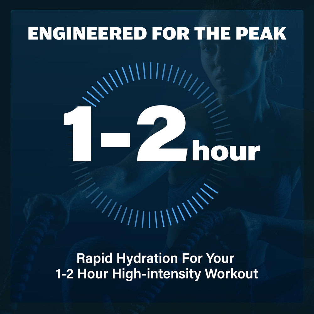 ZestLytes athlete uses pack during outdoor training.