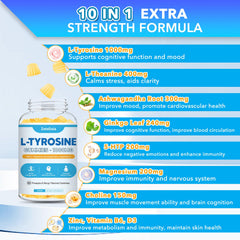 Flavor shot of Zetelixia Tyrosine Gummies emphasizes pineapple and mango notes