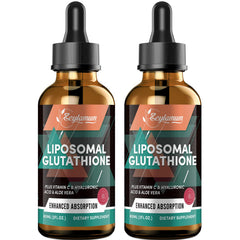 Zeylamum Glutathione liquid bottle highlighting ultra-high absorption and premium formulation.