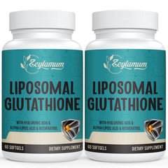 Zeylamum liposomal glutathione softgels bottle for high-dose antioxidant support