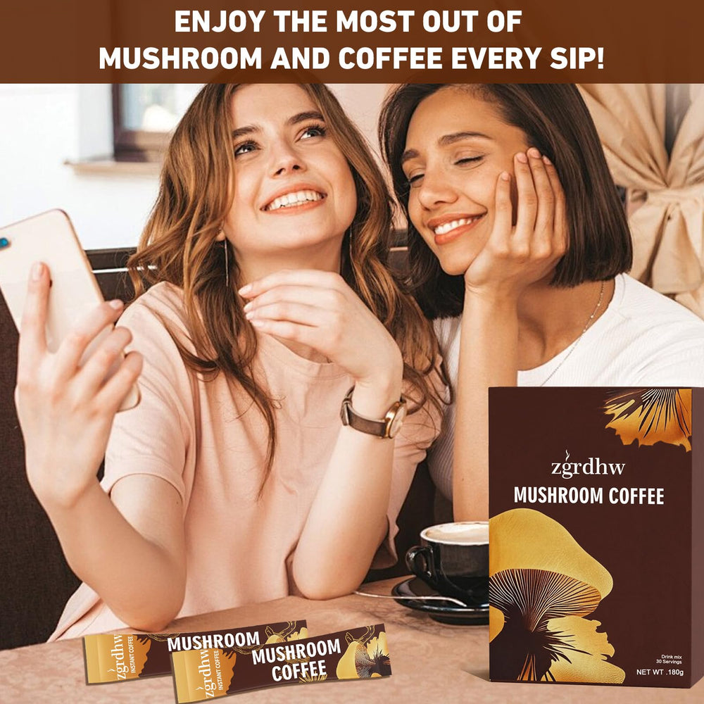 ZGRDHW Mushroom Coffee king trumpet sachet blends savory notes