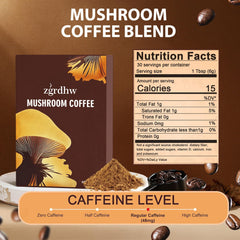 ZGRDHW Mushroom Coffee lions mane sachet for clear thinking