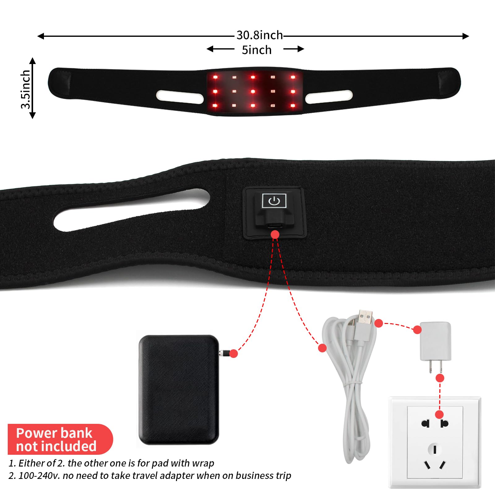 Soft, contoured materials of Zhanghe belt fit the body.