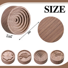Zhehao wood diffuser basin enhances room ambiance with a natural scent.