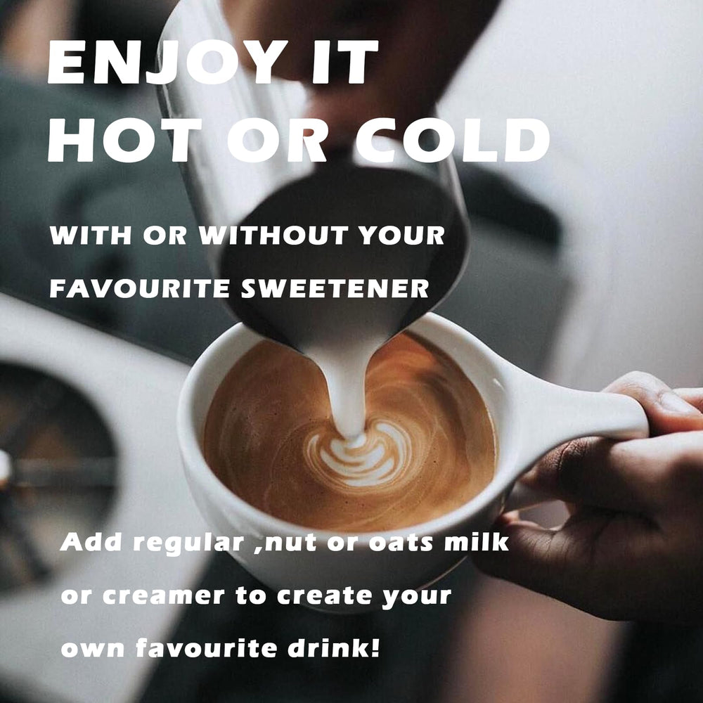 ZhiShuiXii coffee with milk or ice cream enhances creaminess.
