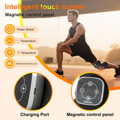 ZHIXJIA knee massage device in wireless operation for freedom of movement