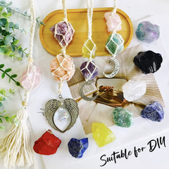 ZHIYUXI Amazonite decorative rocks for home or garden display.