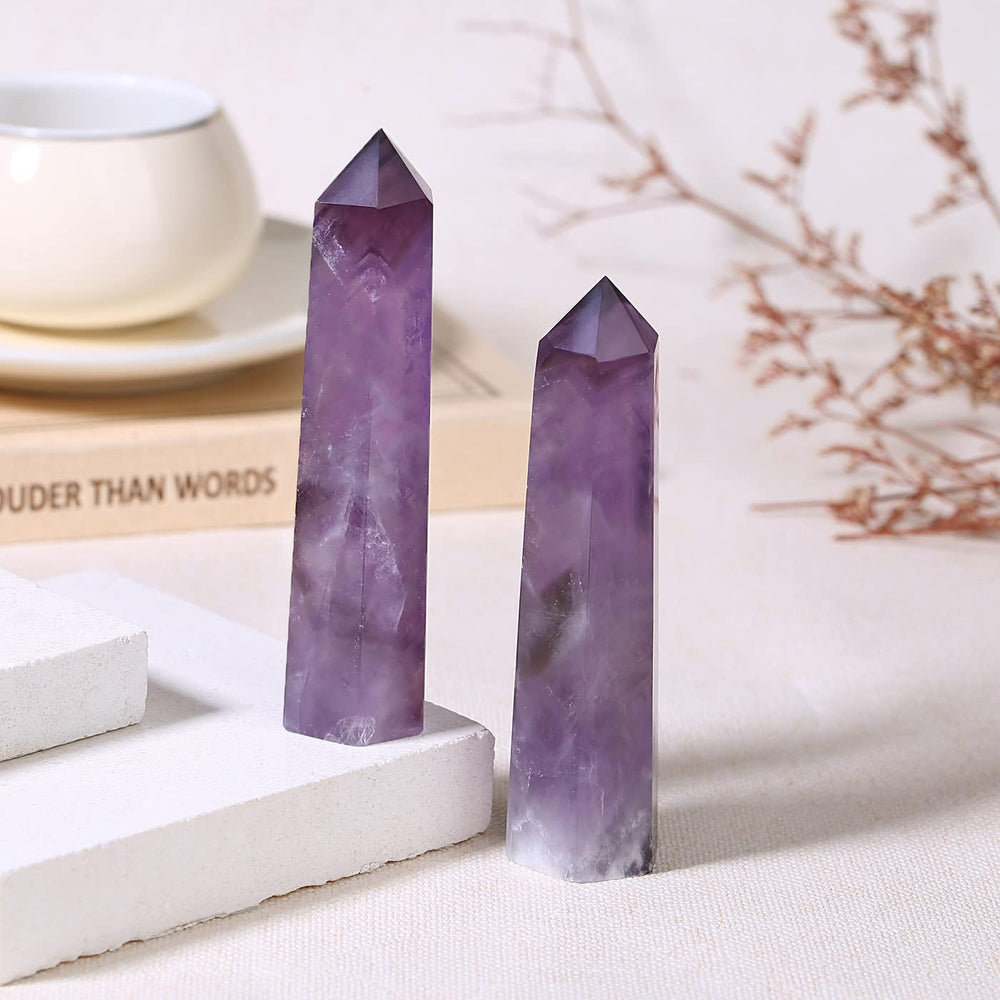 ZHIYUXI amethyst tower gift-ready packaging for thoughtful present