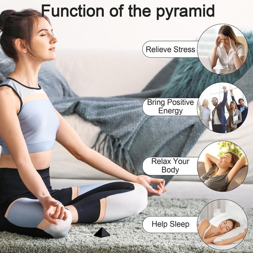 ZHIYUXI pyramid on desk enhances focus with calm vibes