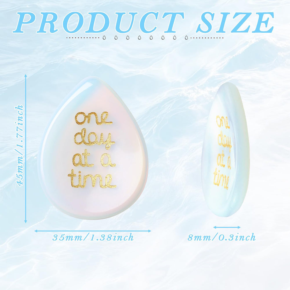 Zhiyuxi Calming thumb groove worry stone offers a soothing touch for stress relief
