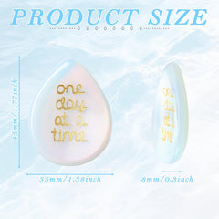 Zhiyuxi Calming thumb groove worry stone offers a soothing touch for stress relief