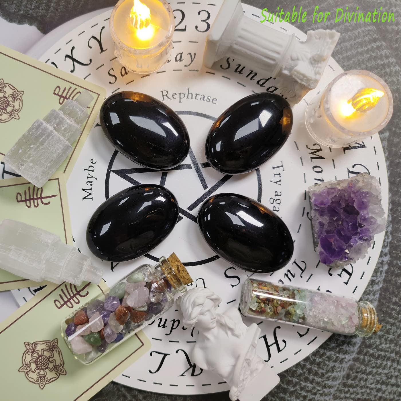 ZHIYUXI oval palm stone as a thoughtful gift for balance.