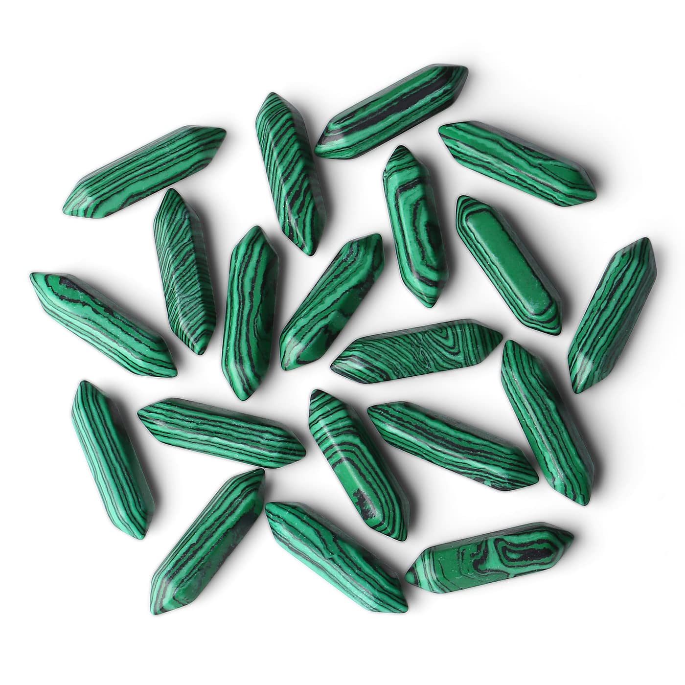 ZHIYUXI Malachite crystal set in a gift box enhances meditation ambience