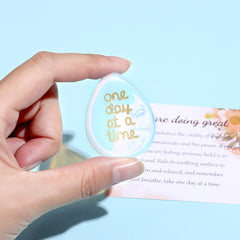 Zhiyuxi One Day at a Time engraving inspires steady progress and mindfulness