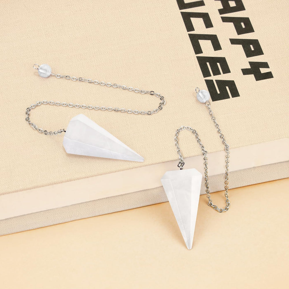 ZHIYUXI pendulum chain length close-up for focused sessions.