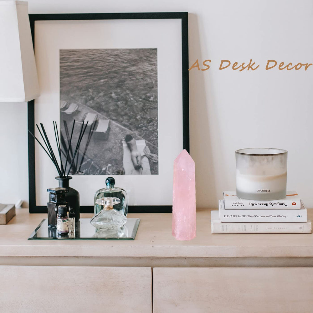 ZHIYUXI rose quartz wand as a thoughtful gift idea.
