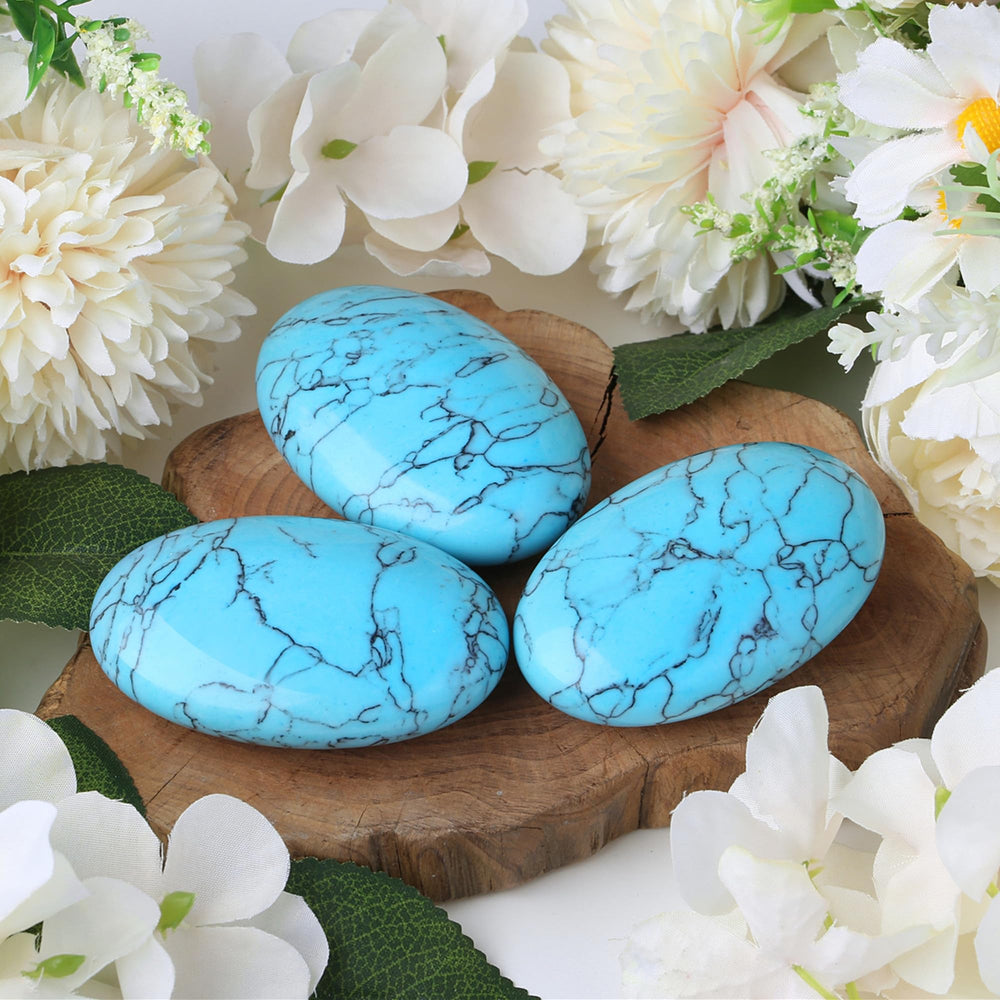Turquoise crystal gemstone as a room decor accent by ZHIYUXI