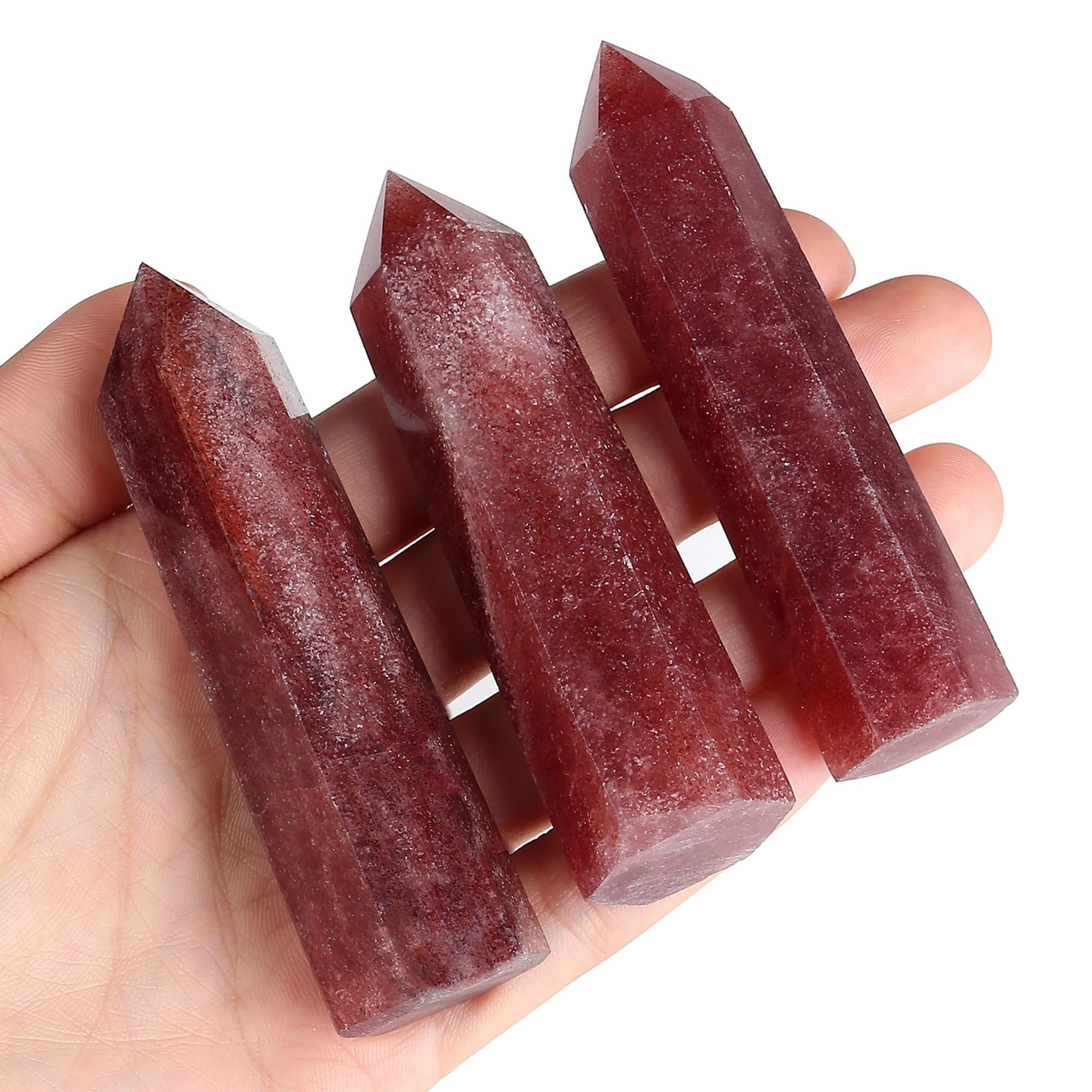ZHIYUXI wand beside a crystal grid for energy balancing.