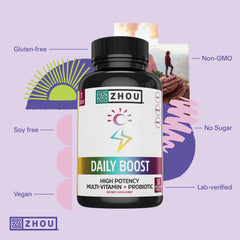 Zhou Daily Boost used in morning routine image for steady daily vitality