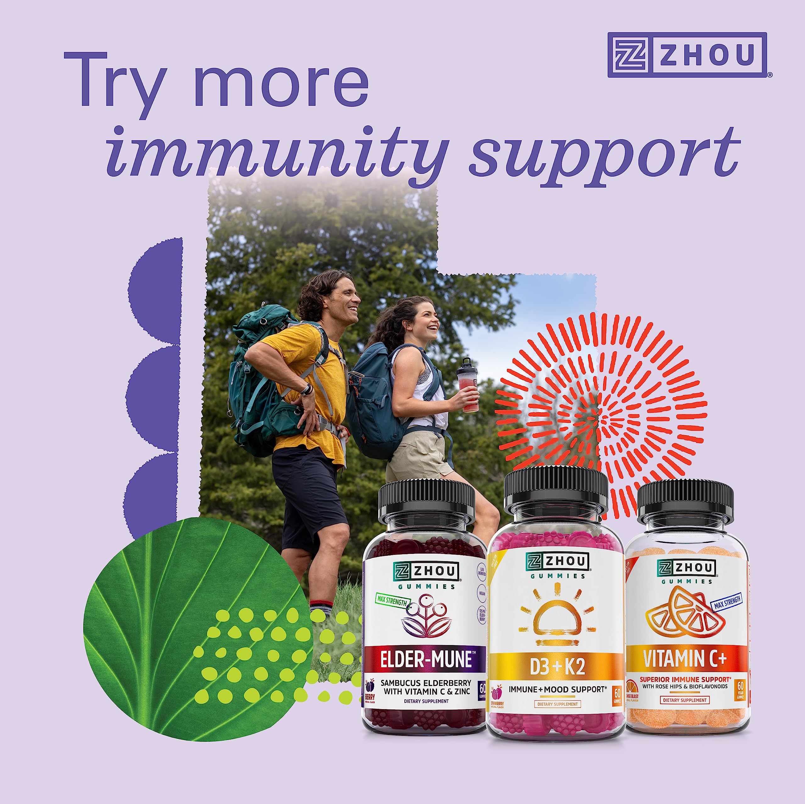 Zhou Daily Boost probiotic Bacillus coagulans promotes gut wellness