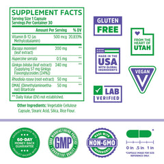 Zhou Neuro-Peak capsules closeup for daily cognitive routine