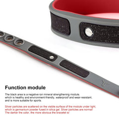 ZHOUJIELUN anti-static wristband in black worn casually.