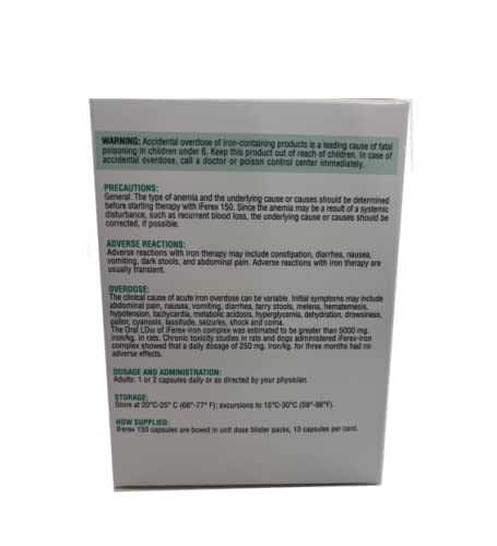 Ziks iFerex 150 unit-dose pack—convenient iron on the go.