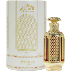 Zimaya Dar Es Salaam packaging emphasizes compact 18ml travel-friendly fragrance.