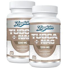 Zingicin TUDCA NAC bottle on white background for daily liver-support.