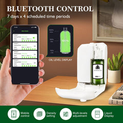 Zinyeme Scent Air Machine covers up to 1000 sq ft for larger spaces.