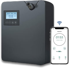 Zinyeme Smart Scent Air Machine front view for home and office scent enhancement