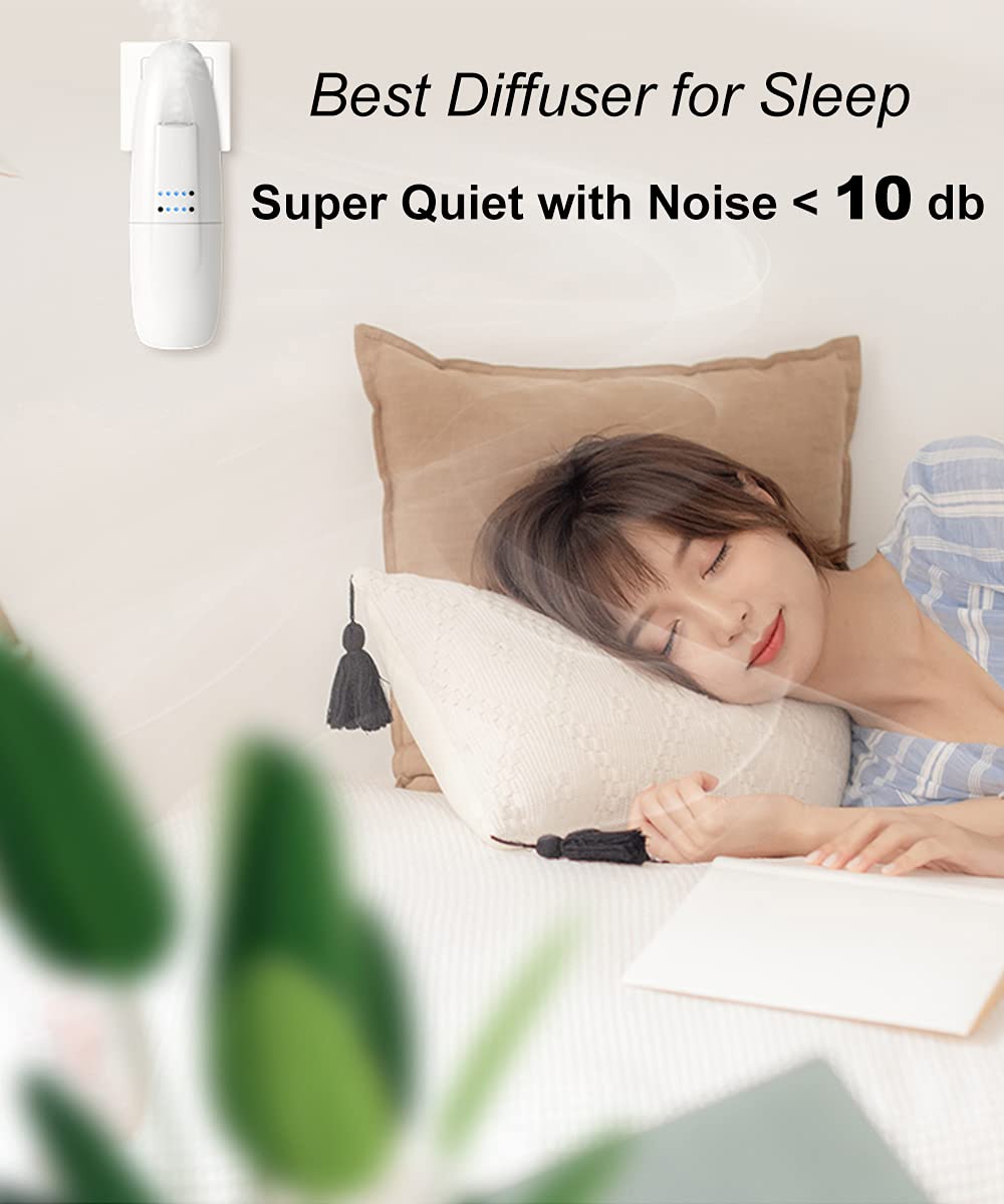 Zinyeme diffuser with reset button for quick setup