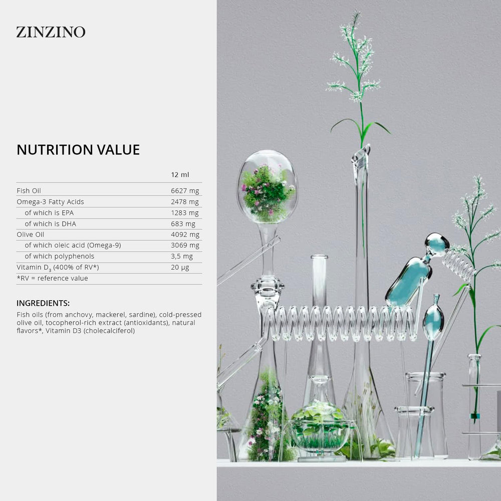 Zinzino BalanceOil+ pour shot for easy daily serving