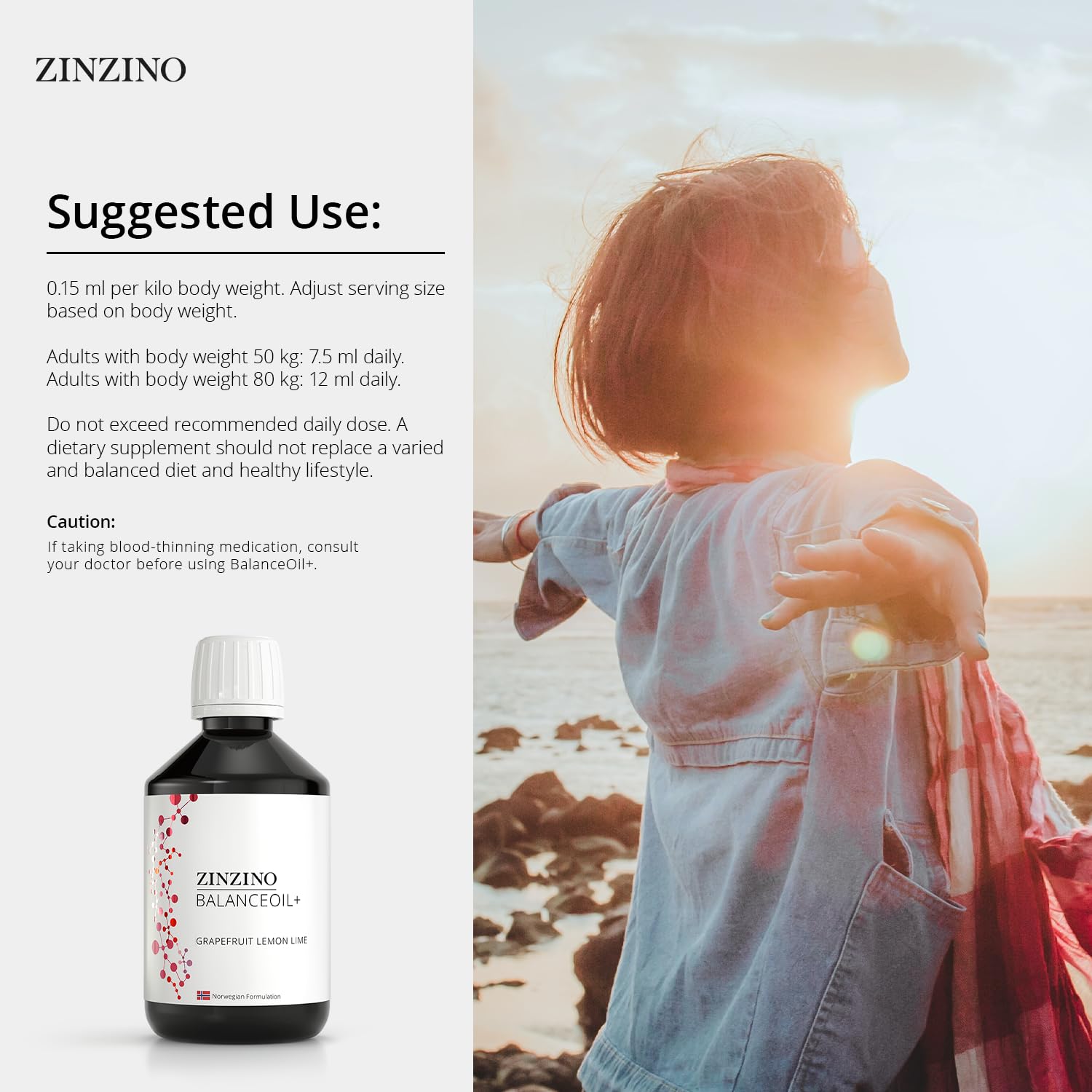 Zinzino BalanceOil+ vitamin D3 illustration supports daily nutrient intake