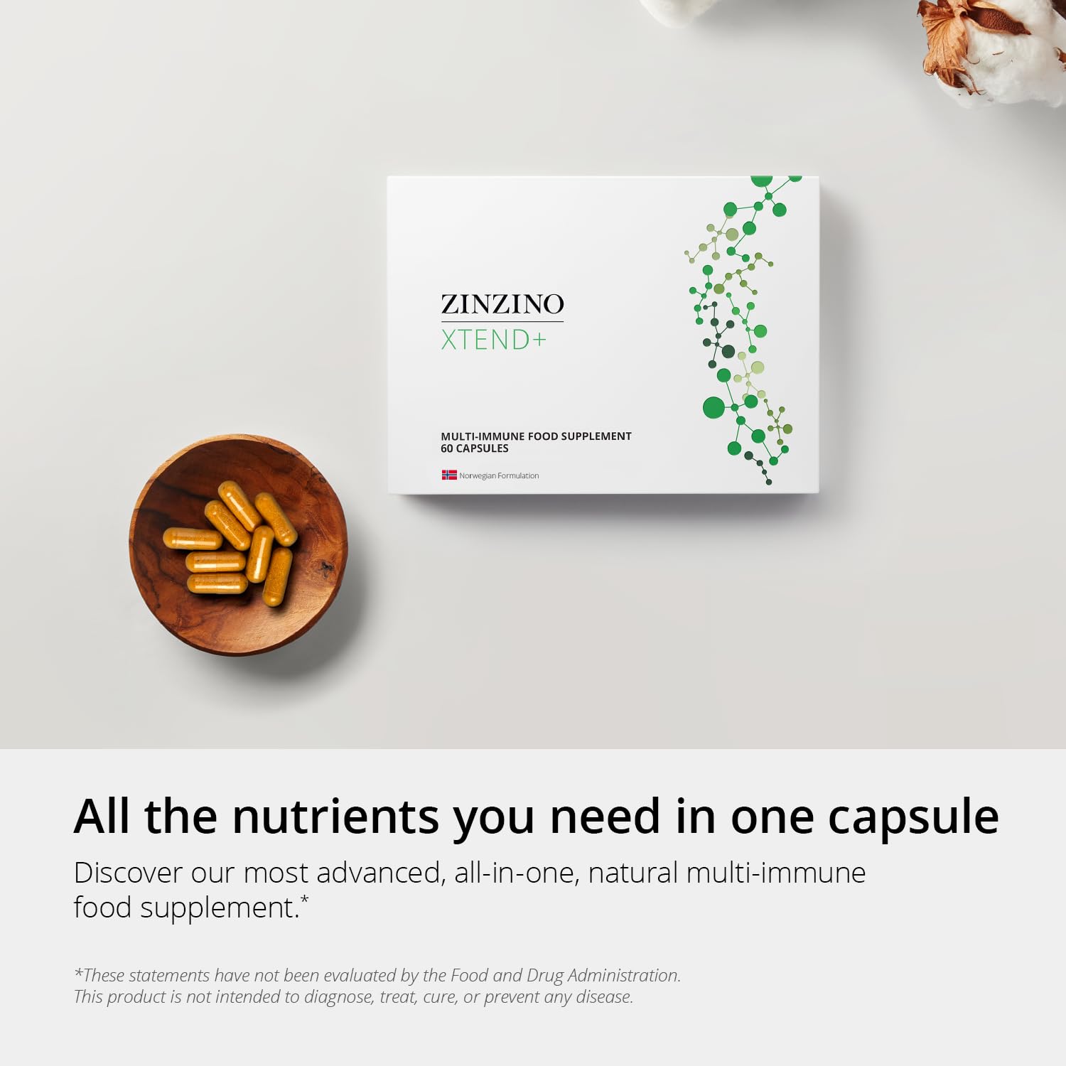 Zinzino Xtend+ daily-use setup demonstrates a simple routine for immune support.