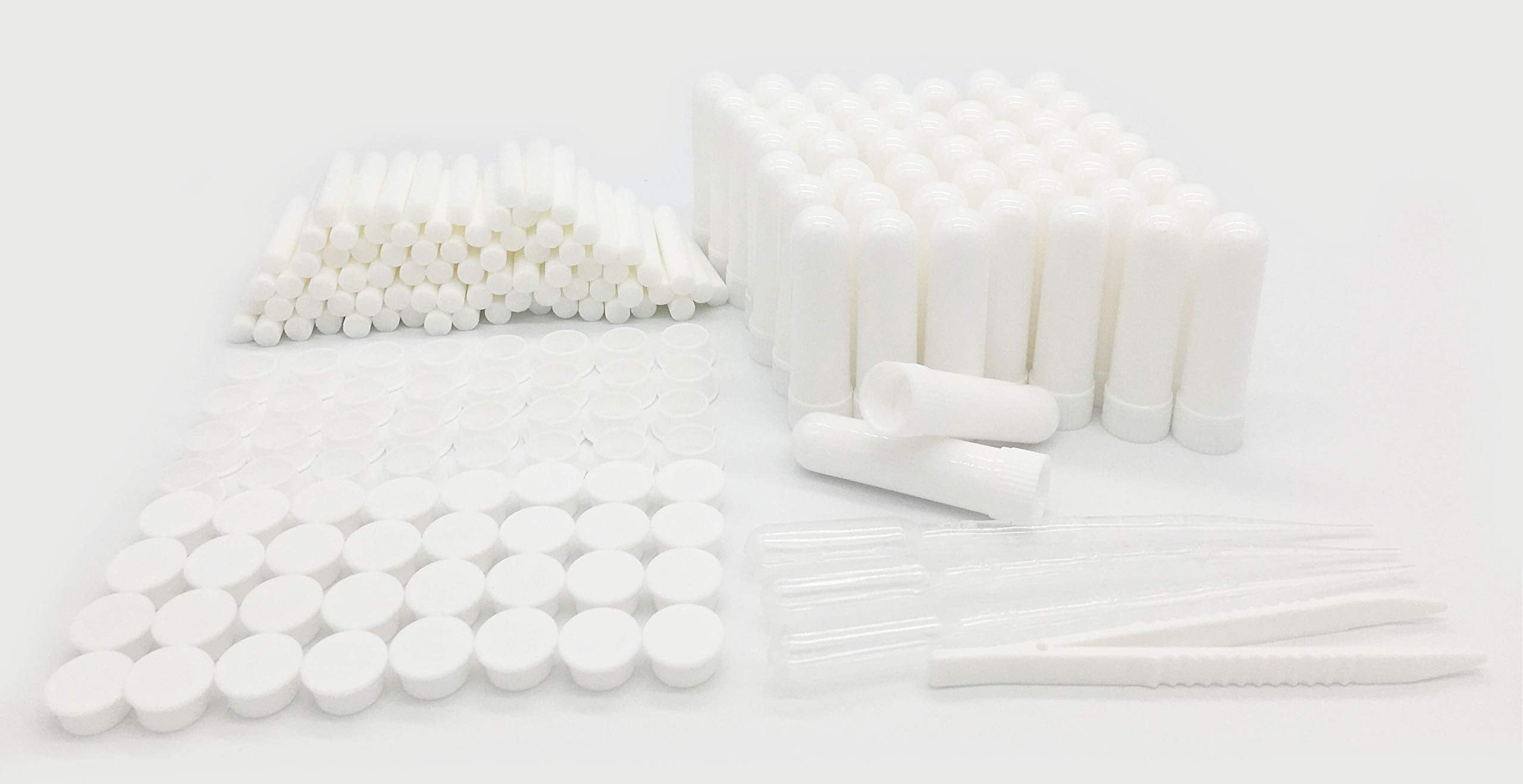 ZIOJOVK blank plastic tubes for on-the-go aromatherapy.