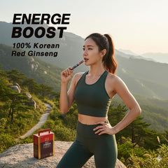 ZIOSTAND BOTO high-potency ginseng extract stick highlights concentrated ginsenosides for balanced daytime energy.