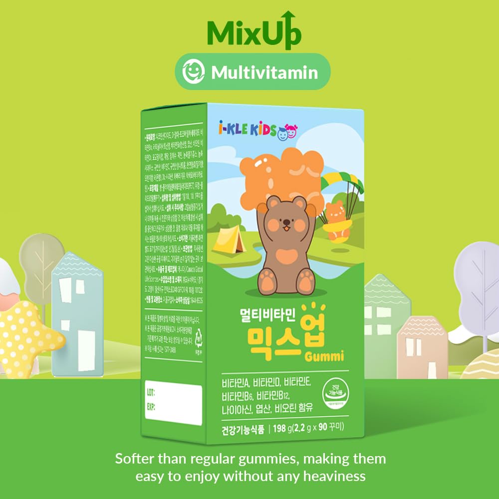 ZIOSTAND MixUp family snack time with bright gummies
