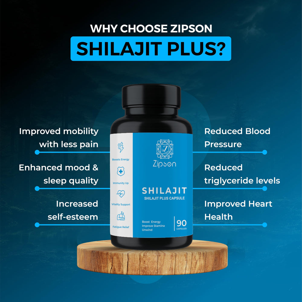 ZIPSON Shilajit USA-made badge signaling quality and safety.