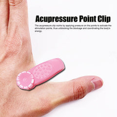 ZJchao acupressure clip wearable portable design for on-the-go relief during work or travel
